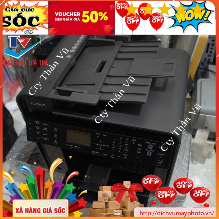 Máy in cũ Canon MF 4750 đa năng in photocopy scan fax máy đẹp trên 80%