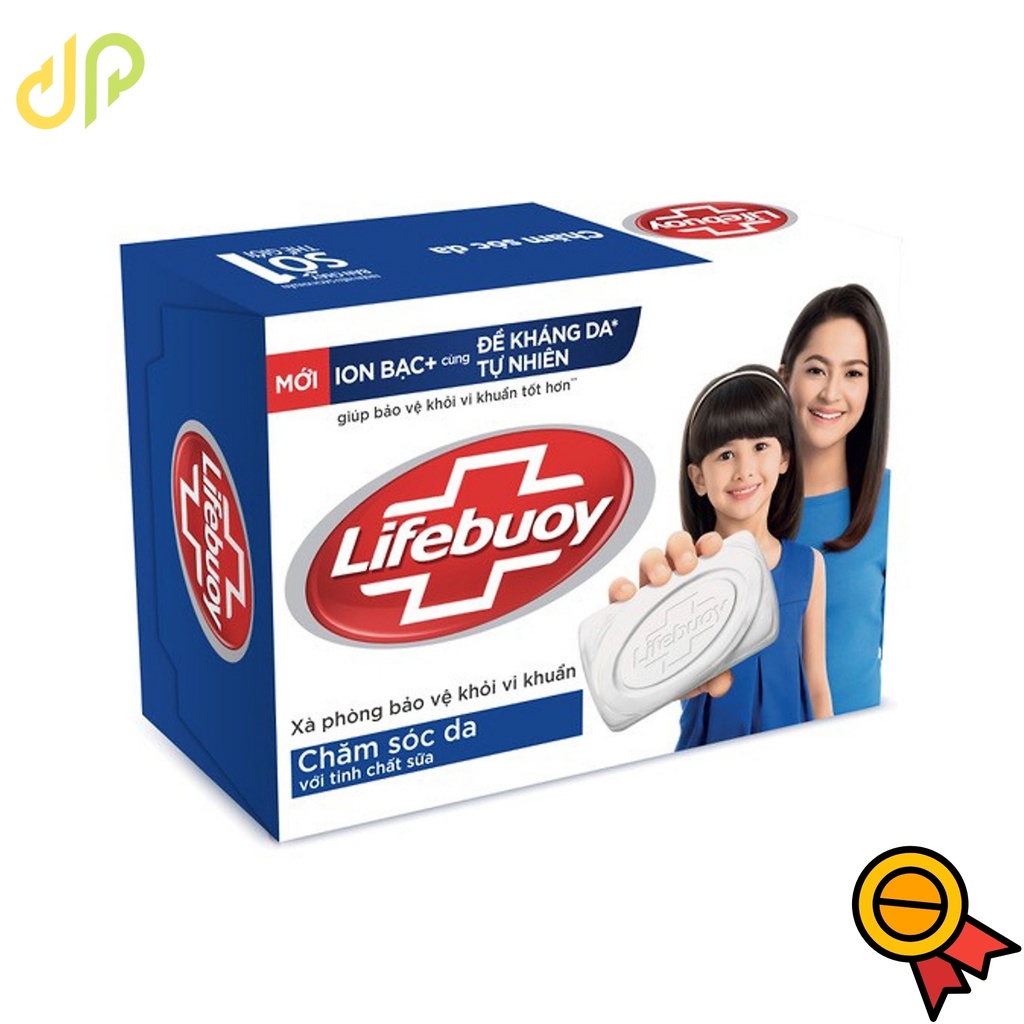 Xà bông cục Lifebuoy chăm sóc da 90gr