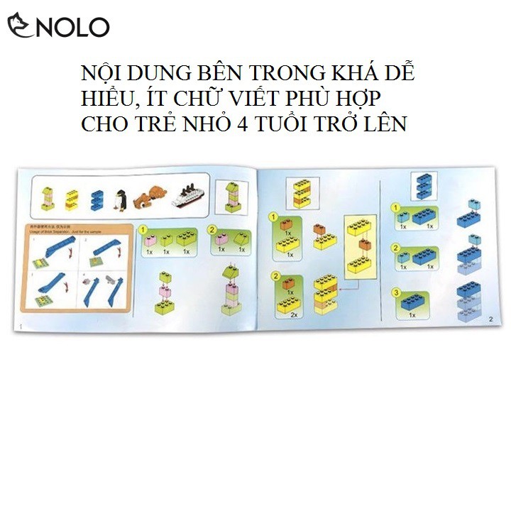 Đồ Chơi Ghép Hình Enlighten Model 2901 Gồm 460 Chi Tiết Và Sách Hướng Dẫn Dành Cho Bé Trên 4 Tuổi