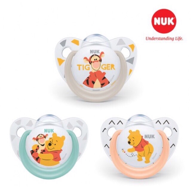 Ti giả Nuk silicone Mickey/ Disney sleeptime