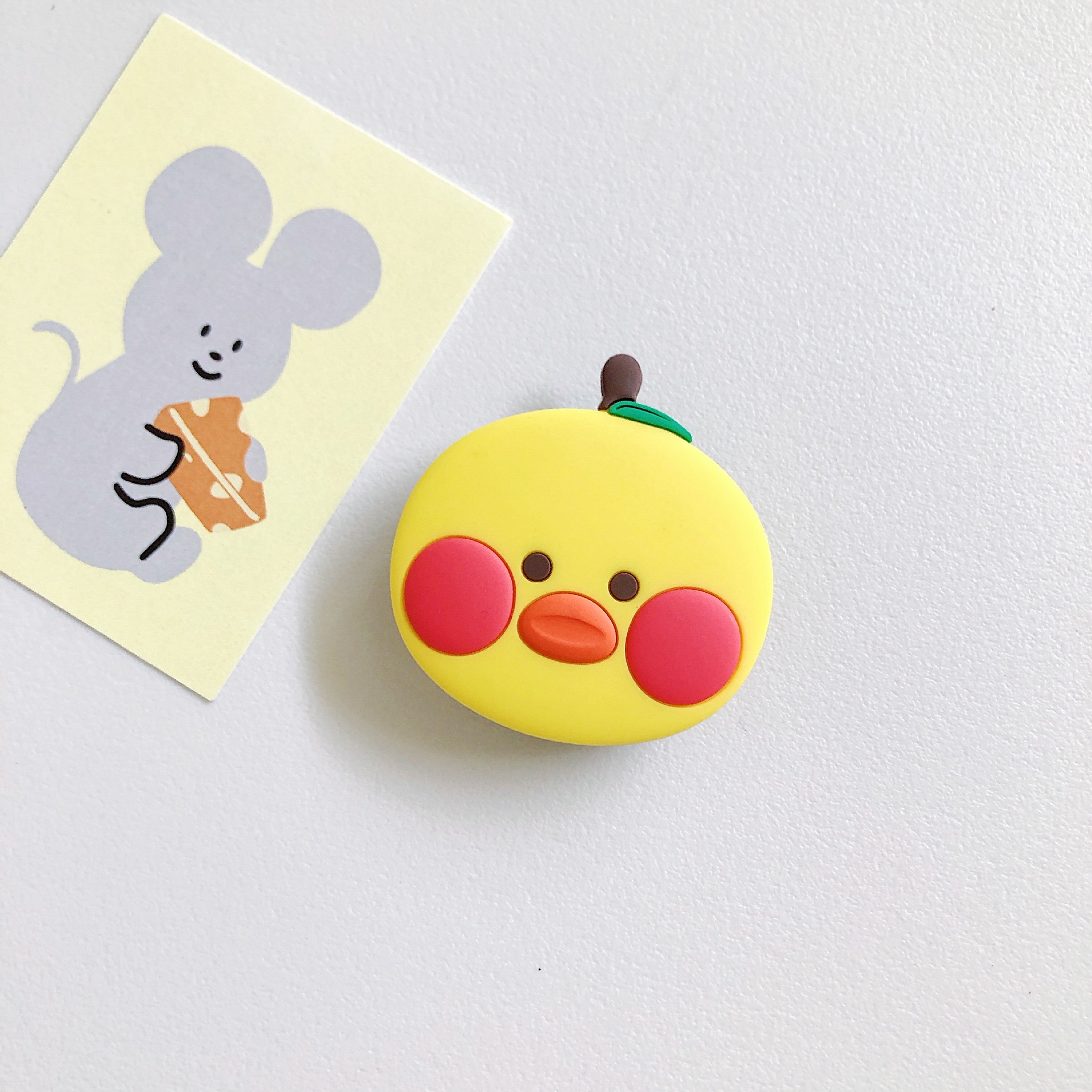 Vòng Nhẫn Gắn Điện Thoại Bằng Silicon Hình Hoạt Hình Dễ Thương 1 Cái | BigBuy360 - bigbuy360.vn