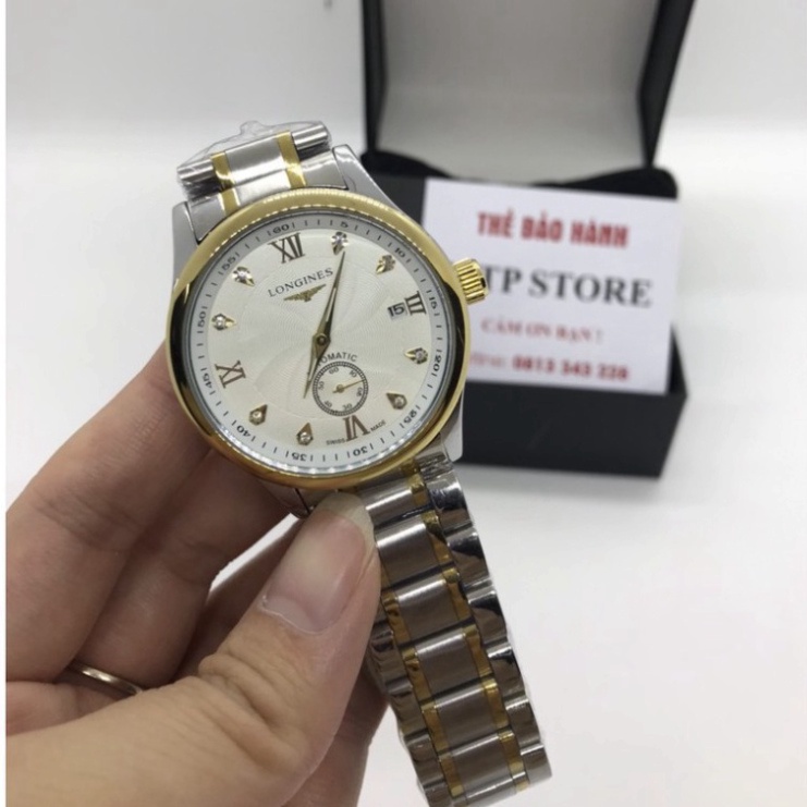 Đồng hồ nam LONGINES máy cơ dây hợp kim thép không gỉ | BigBuy360 - bigbuy360.vn