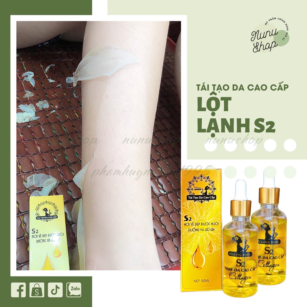 Tái Tạo Da Cap Cấp S2 + tặng cọ quét nước lột lạnh
