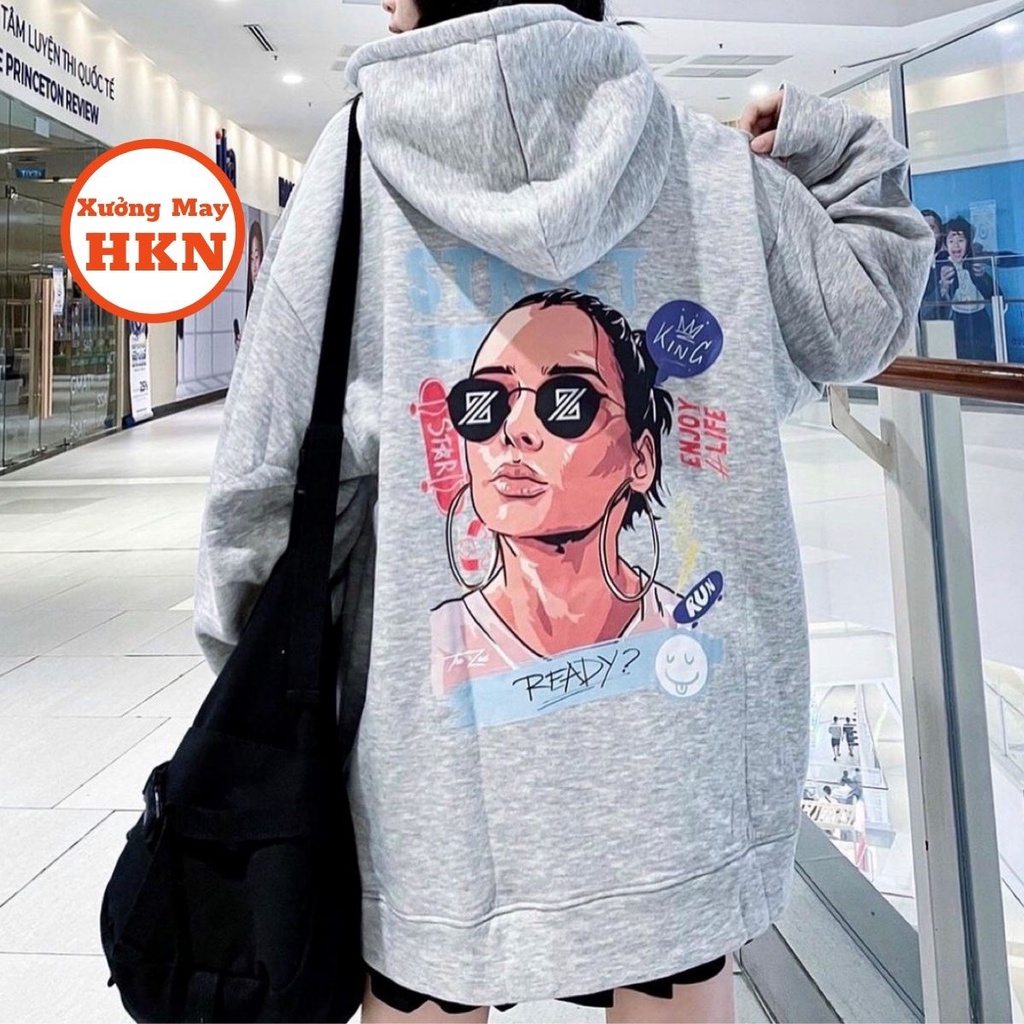 Áo Khoác Hoodie Enjoy Life Mã 874 Xưởng May HKN