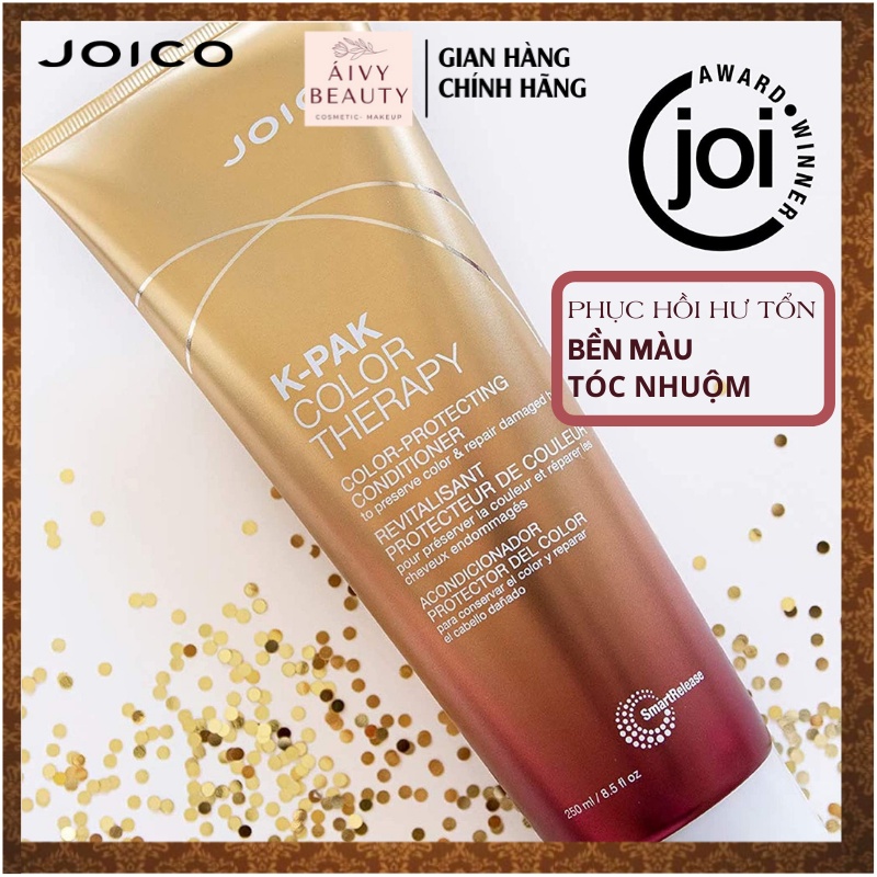 [ Mẫu Mới ] Dầu Xả Phục Hồi Hư Tổn Giữ Màu Tóc Nhuộm JOICO KPAK Color Therapy Conditioner 300ml