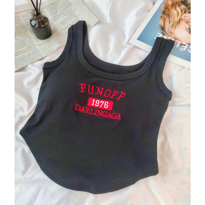 Áo thể thao NZN không tay có mút đệm ngực thời trang cho nữ