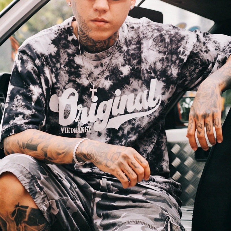 Áo thun Vietgangz tiedye