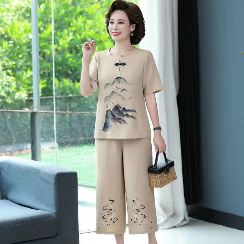 Sét Bộ đũi Trung niên hàng quảng châu cao cấp 💗💗