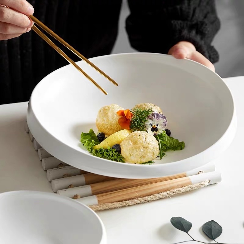 Đĩa Salad sóng sang trọng - Bắc Âu