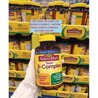 VIÊN UỐNG BỔ SUNG VITAMIN B NATURE MADE SUPER B COMPLEX
