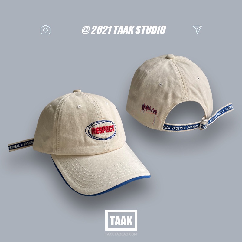 Nón Lưỡi Trai Thêu Chữ Nhiều Màu Sắc Phong Cách hip hop