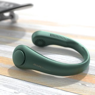 Quạt mini đeo cổ không cánh chính hãng, quạt đeo cổ dung lượng pin lớn 4800mAh - Bảo hành 12 tháng