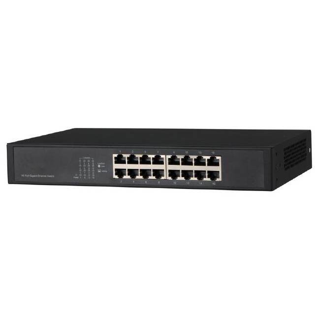 [Giá hủy diệt] [Chính hãng] Bộ chia mạng 16 port Dahua Gigabit DH-PFS3016-16GT (Bh 18T)