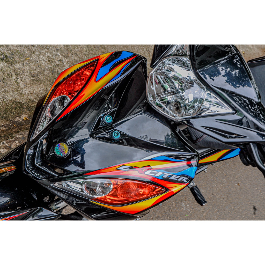Tem Ex 135 4s Full Đen  Mẫu Lửa Mới