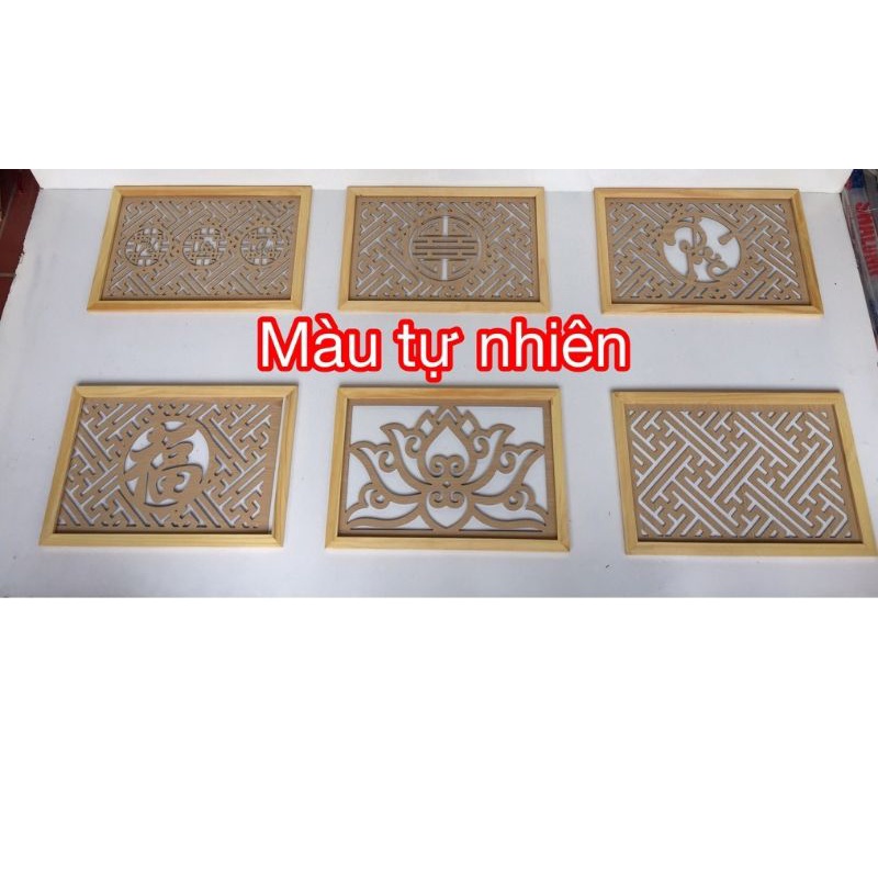 Tấm chống ám khói bàn thờ treo tường gỗ tự nhiên bền đẹp