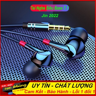 Tai nghe nhét tai kz-01 thế hệ chip âm thanh siêu bass 7.1 mic đàm thoại chất lượng phụkiệnzin360