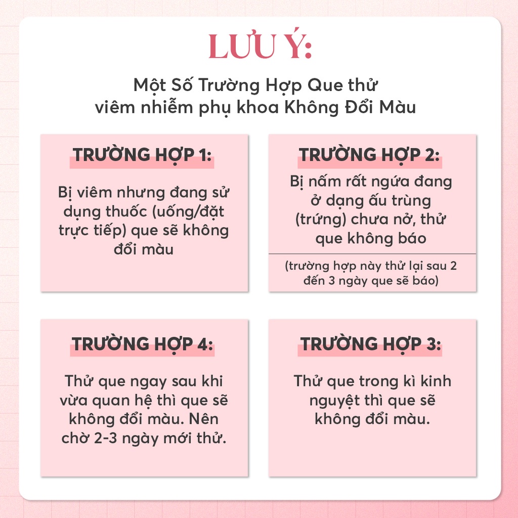 QUE KIỂM TRA ÂM ĐẠO HÀNG CHẤT LƯỢNG-QUE THỬ NHIỄM PHỤ KHOA