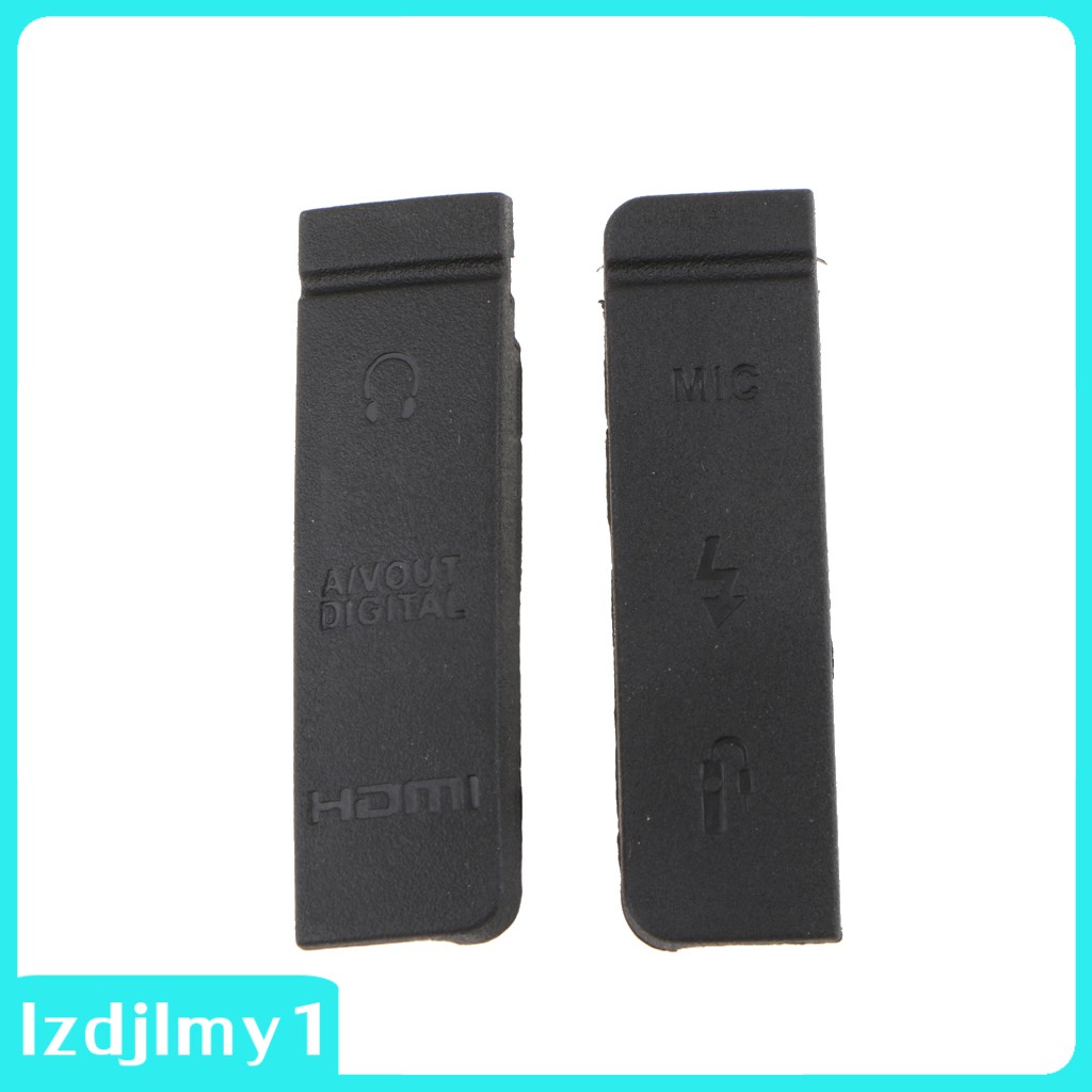 Nắp Đậy Chống Bụi Bằng Cao Su Cổng USB HDMI Tốc Độ Cao Cho Canon EOS 5D3 5D Mark III 1