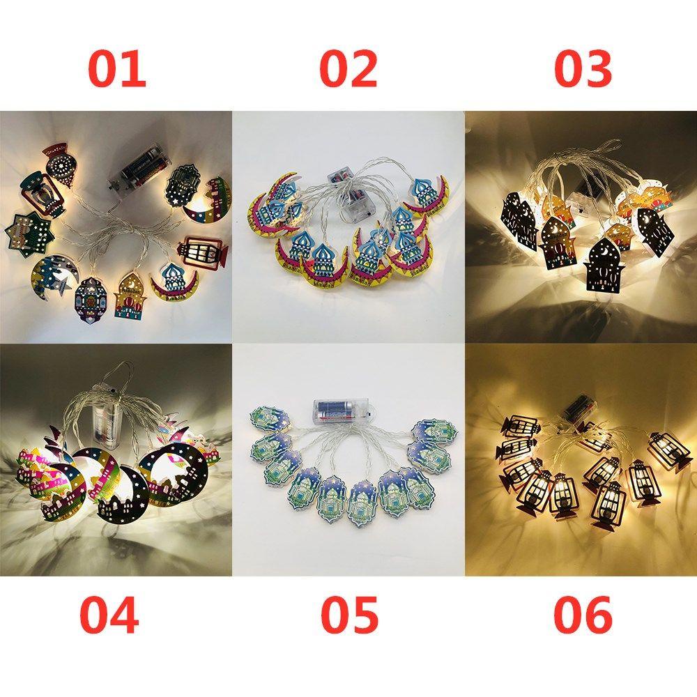 LET Dây Đèn LED 1.65m Hình Mặt Trăng Trang Trí Tiệc