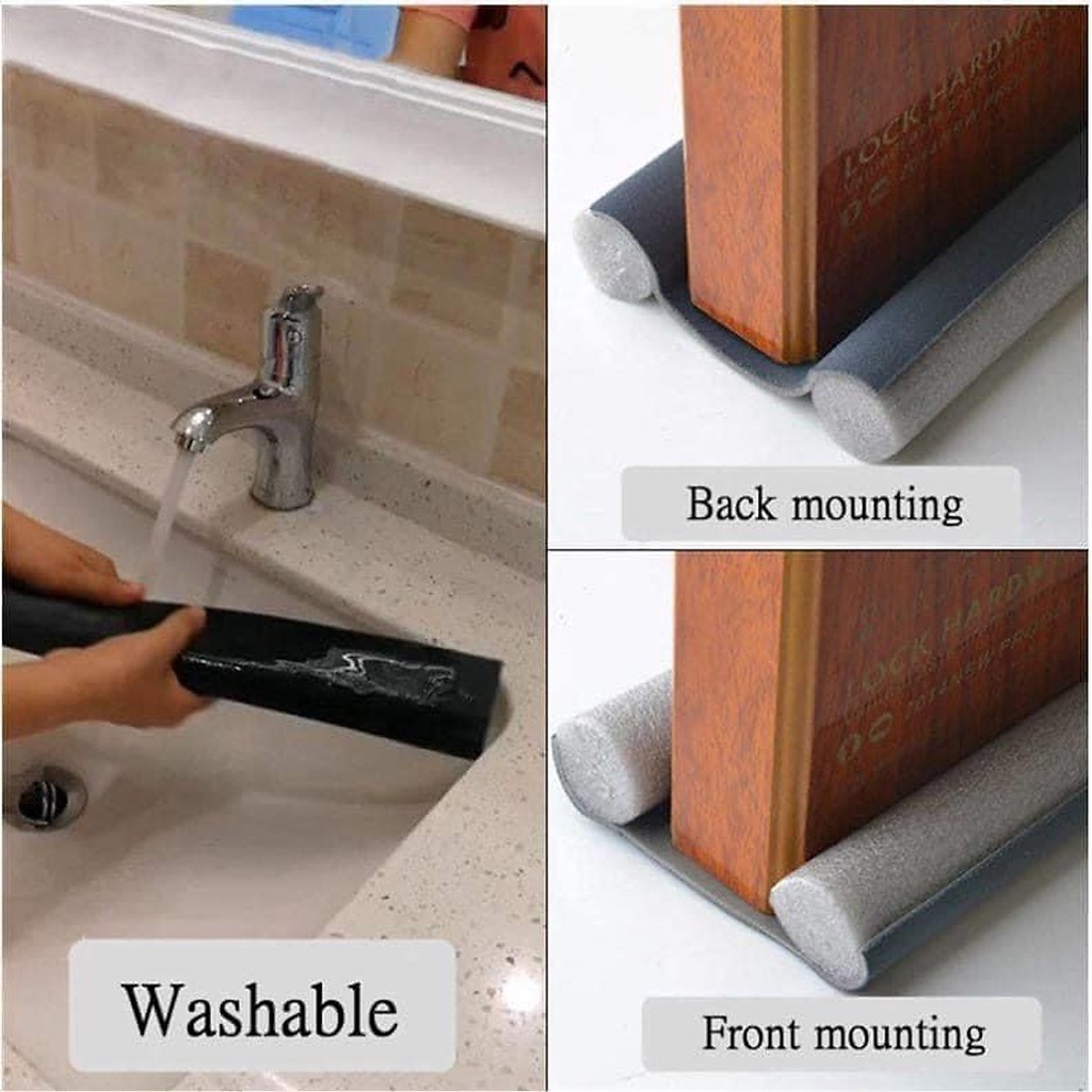 Thanh chặn khe cửa Freeship Nẹp xốp chặn cửa chống va đập - Miếng chặn khe cửa ngăn côn trùng bụi bẩn