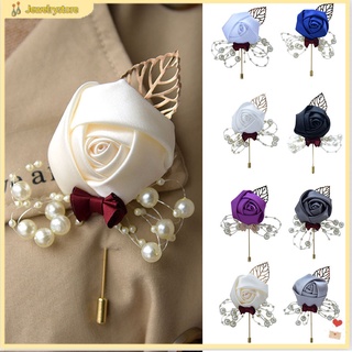 (jewelrystore) Tag cài áo hoa hồng quý phái