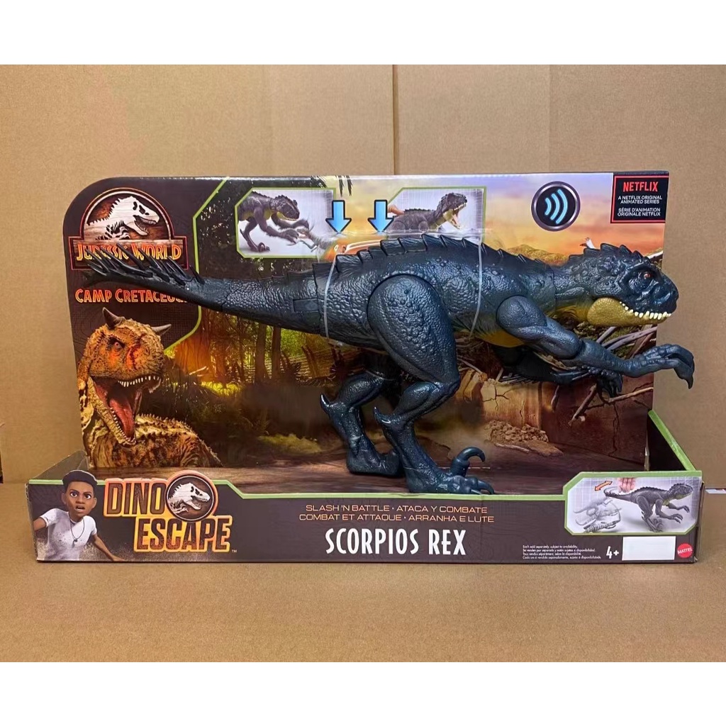 Jurassic World Campfaction Scorpios Rex HBT41 Khủng Long Jurassic World Campfaction Scorpios Rex HBT41