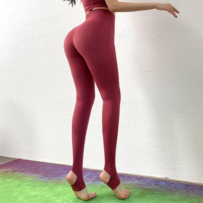 Quần Legging Thể Thao Lưng Cao Co Giãn Tốt Thích Hợp Tập yoga