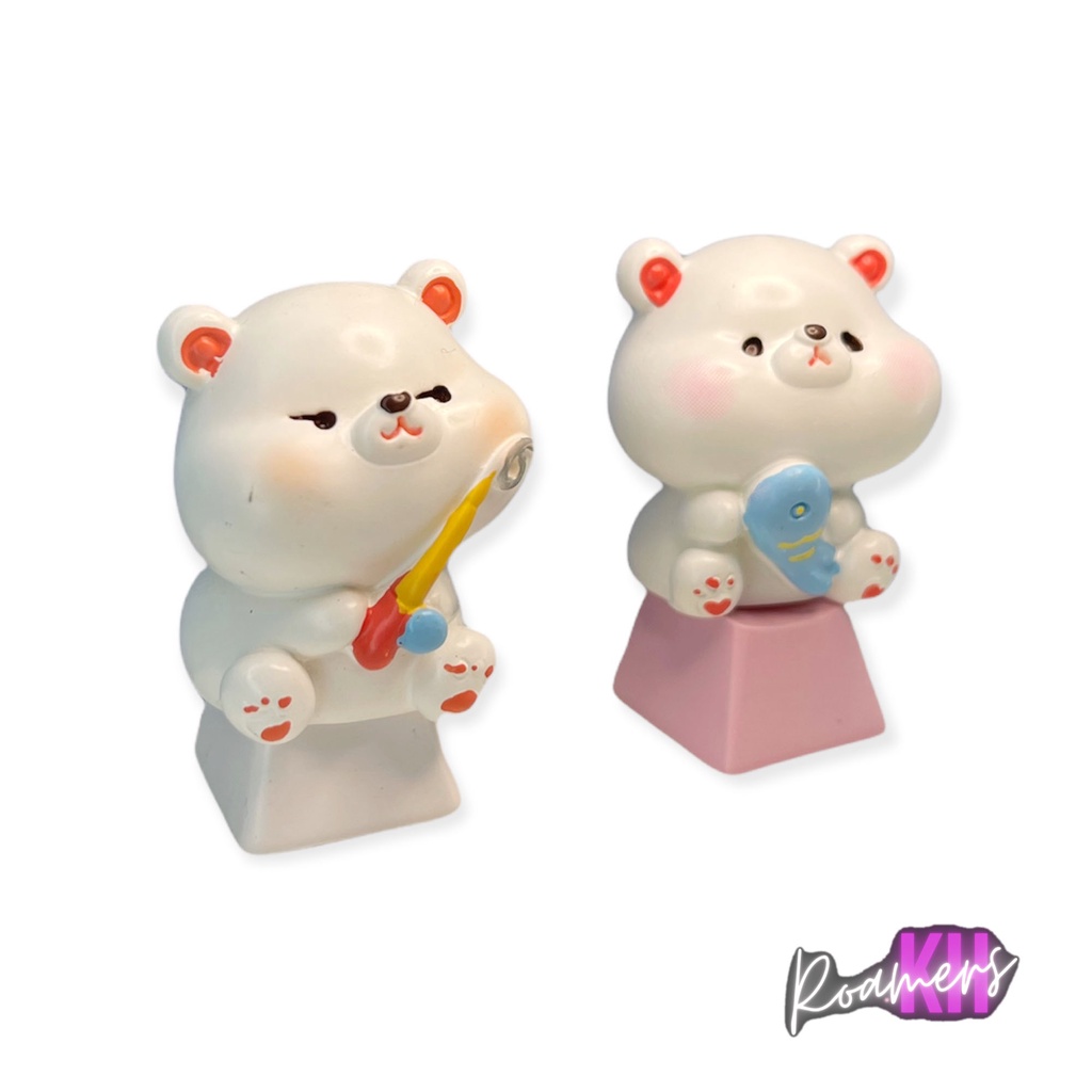 Keycap gấu đáng yêu keycap lẻ dễ thương(0035_CH)