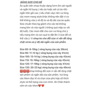 chân váy 3 tầng thô cho bé