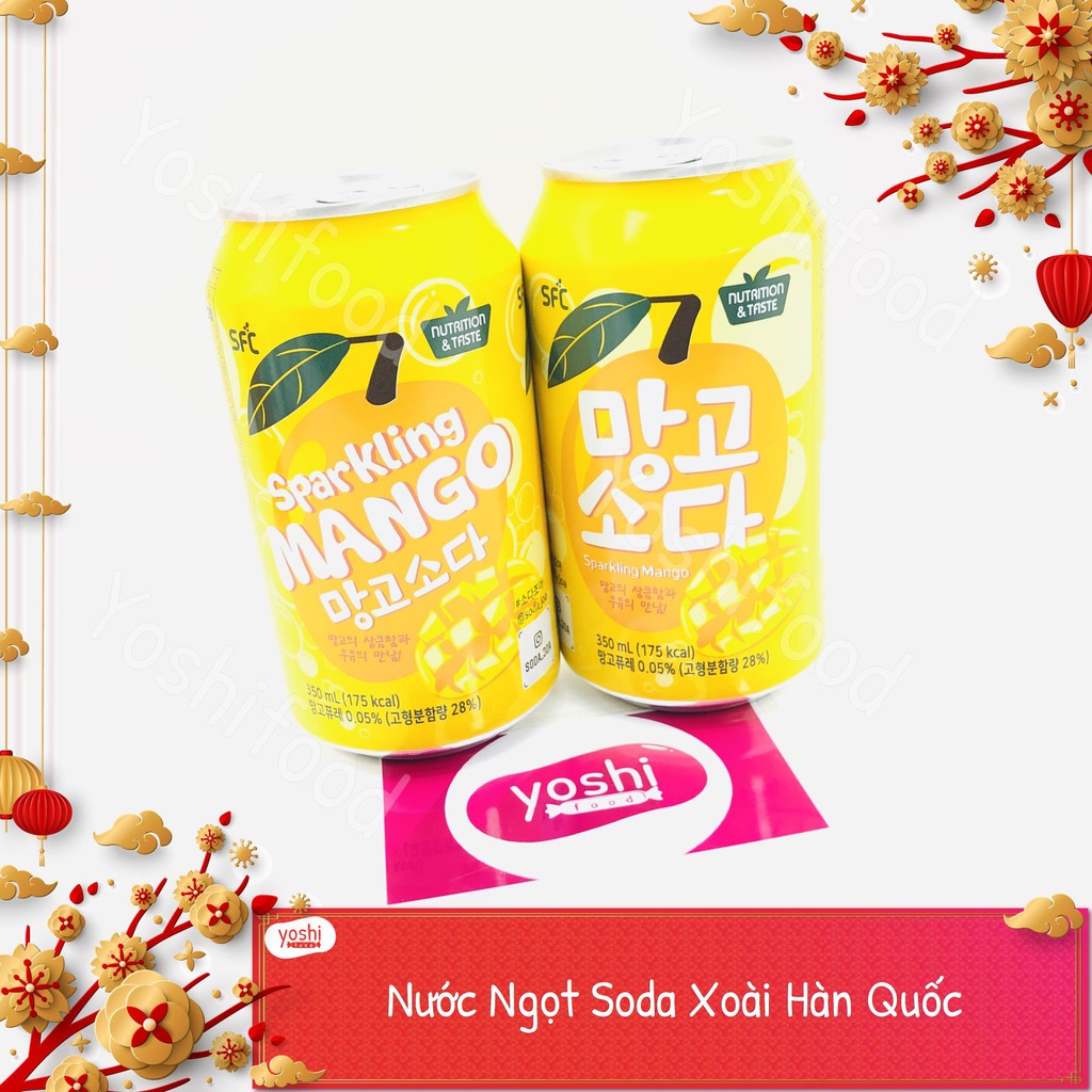 (5 Vị) Nước Soda SFC Hàn Quốc 350ml | BigBuy360 - bigbuy360.vn