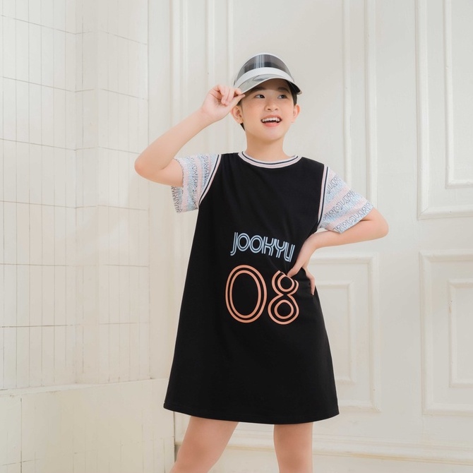 Váy bé gái thiết kế Jookyli chất thun cao cấp, thoải mái, năng động Active 43G0959