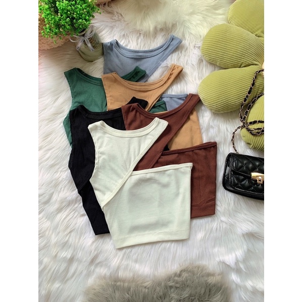 Áo kiểu 3 lỗ phối khoét nhiều màu