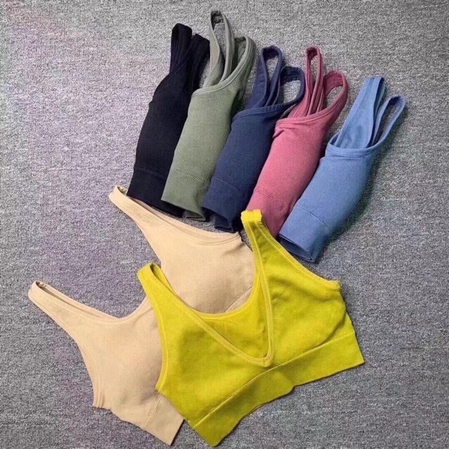 Áo bra áo tập gym yoga khoét lưng chữ v siêu quyến rũ | BigBuy360 - bigbuy360.vn