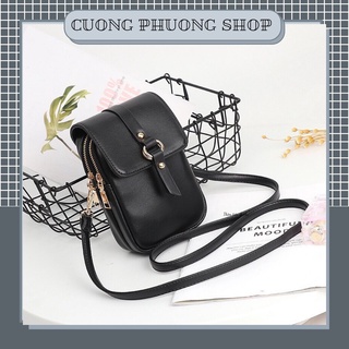 Túi đeo chéo nữ túi điện thoại tặng kèm móc khóa thời trang TX024