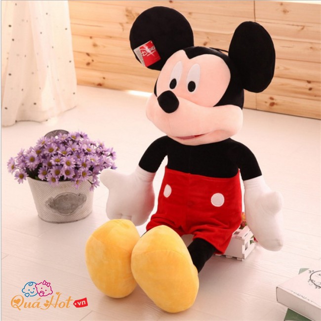Gấu Bông Chuột Mickey Siêu Lớn - 130Cm