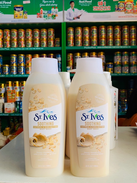 ST.IVES sữa tắm Yến mạch và bơ 709ml