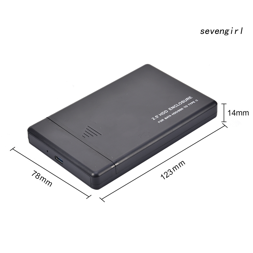 Hộp Đựng Ổ Cứng Ngoài 2.5 Inch Usb 2.0 / 3.0 / 3.1 Type-C | BigBuy360 - bigbuy360.vn