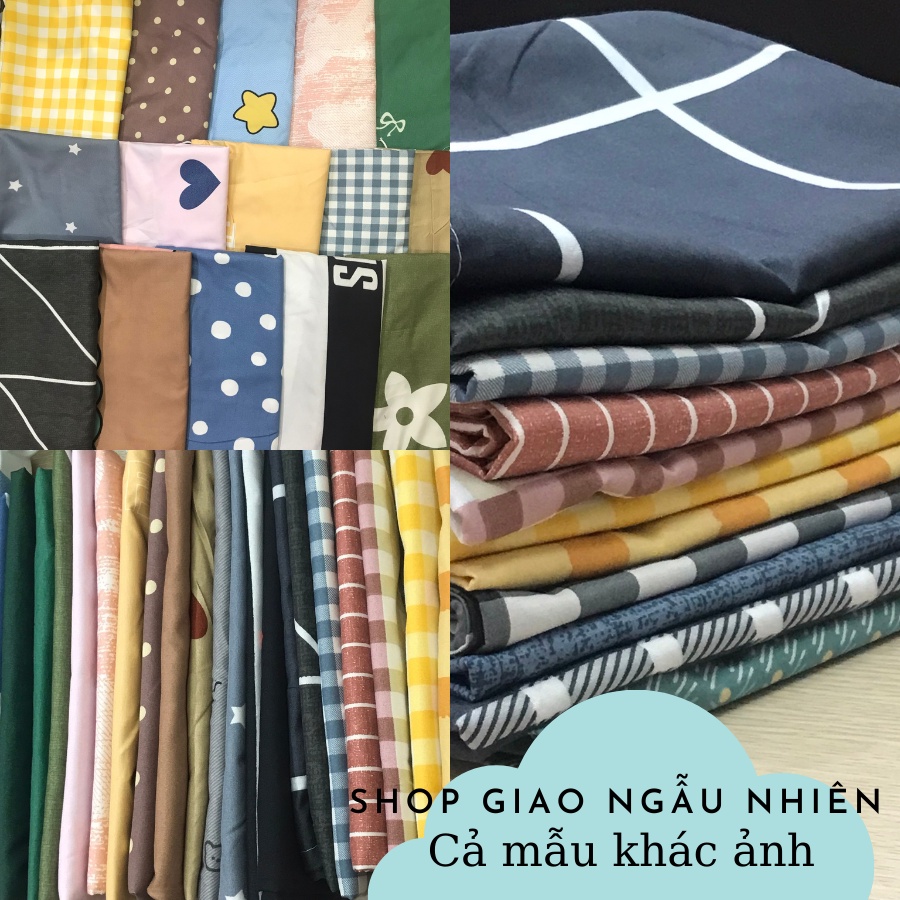 Vỏ gối ôm cotton tici kích thước 35x100cm có dây rút 2 đầu | BigBuy360 - bigbuy360.vn