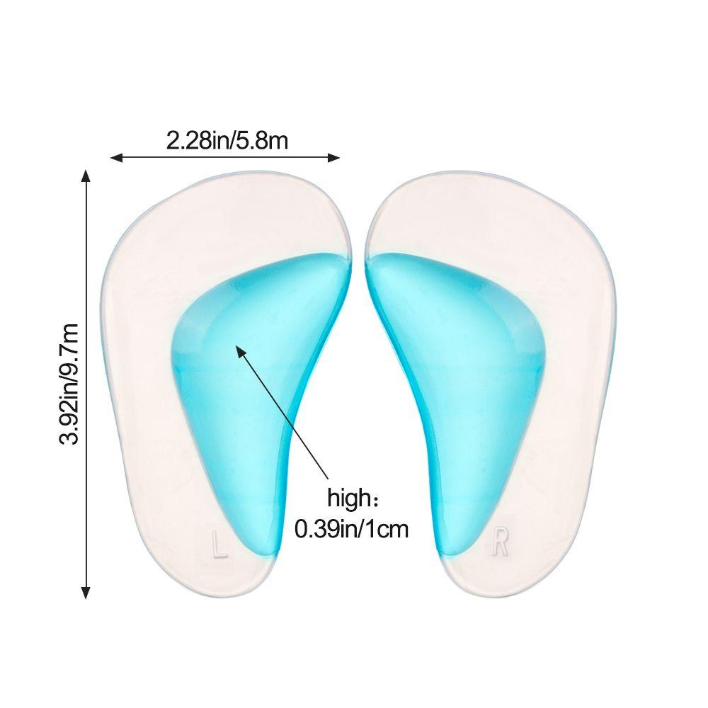 MAYSHOW Cặp Đệm Silicone Dẻo Chỉnh Hình Bàn Chân Phẳng