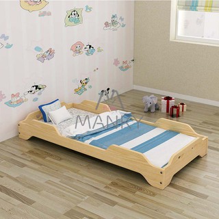 Giường gỗ nhà trẻ cho bé, nhận làm kích thước theo yêu cầu