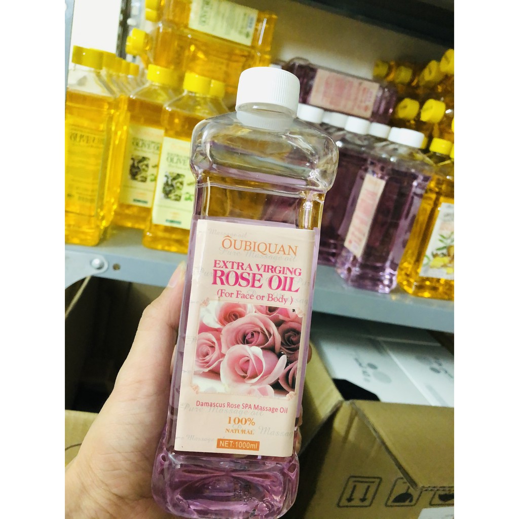 Dầu Massage Dưỡng Ẩm Hoa Hồng Massage Oil Rose 500ml