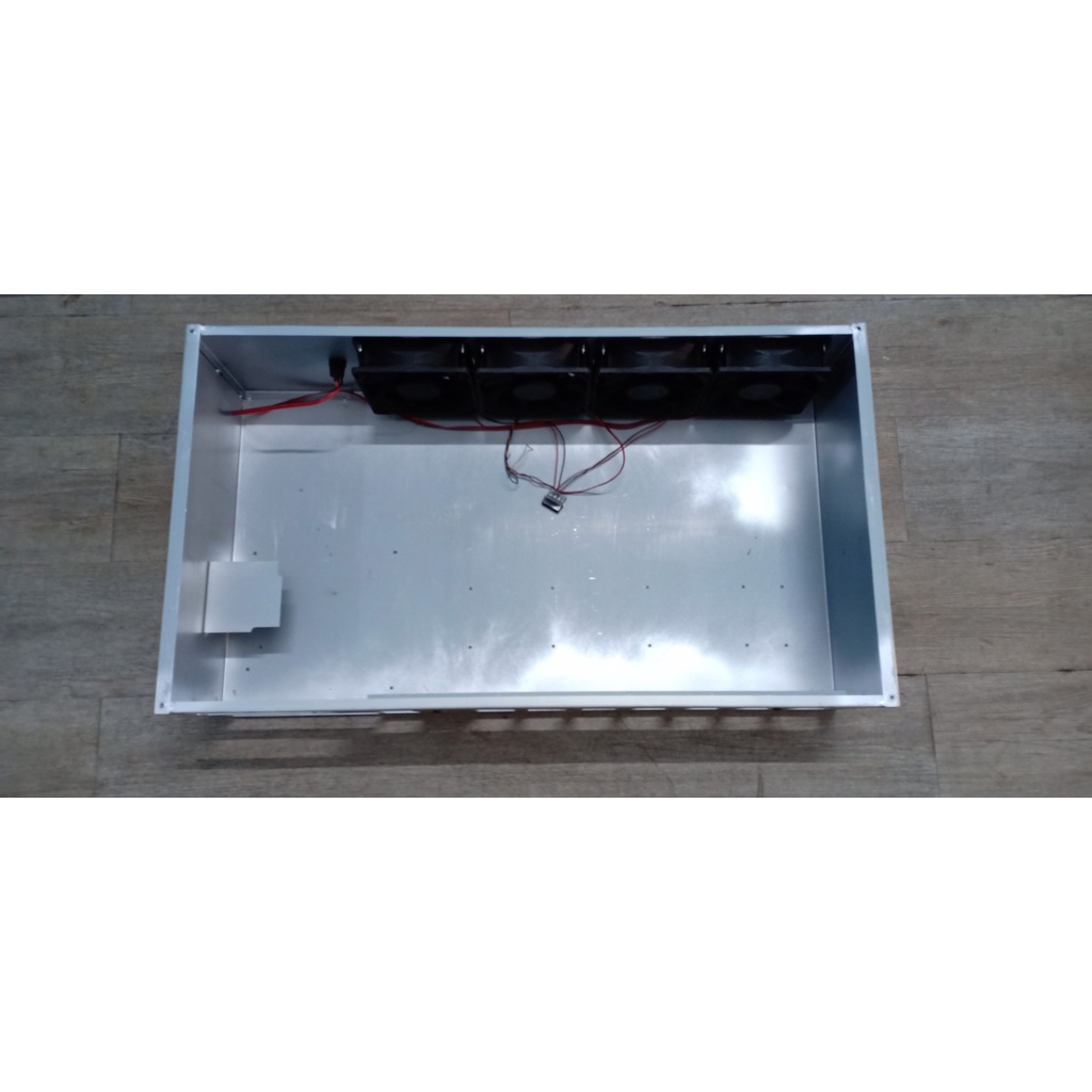 Thùng case 4u + FAN bi chuyên dụng cho máy đào