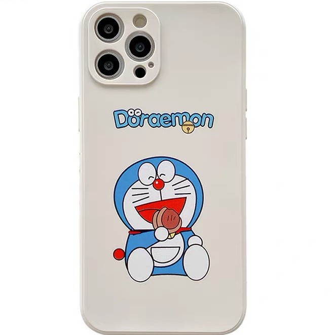 Ốp lưng iphone cạnh vuông in hình viền đẹp doraemon 6/6plus/6s/6splus/7/7plus/8/8plus/x/xs/11/12/pro/max/plus/promax