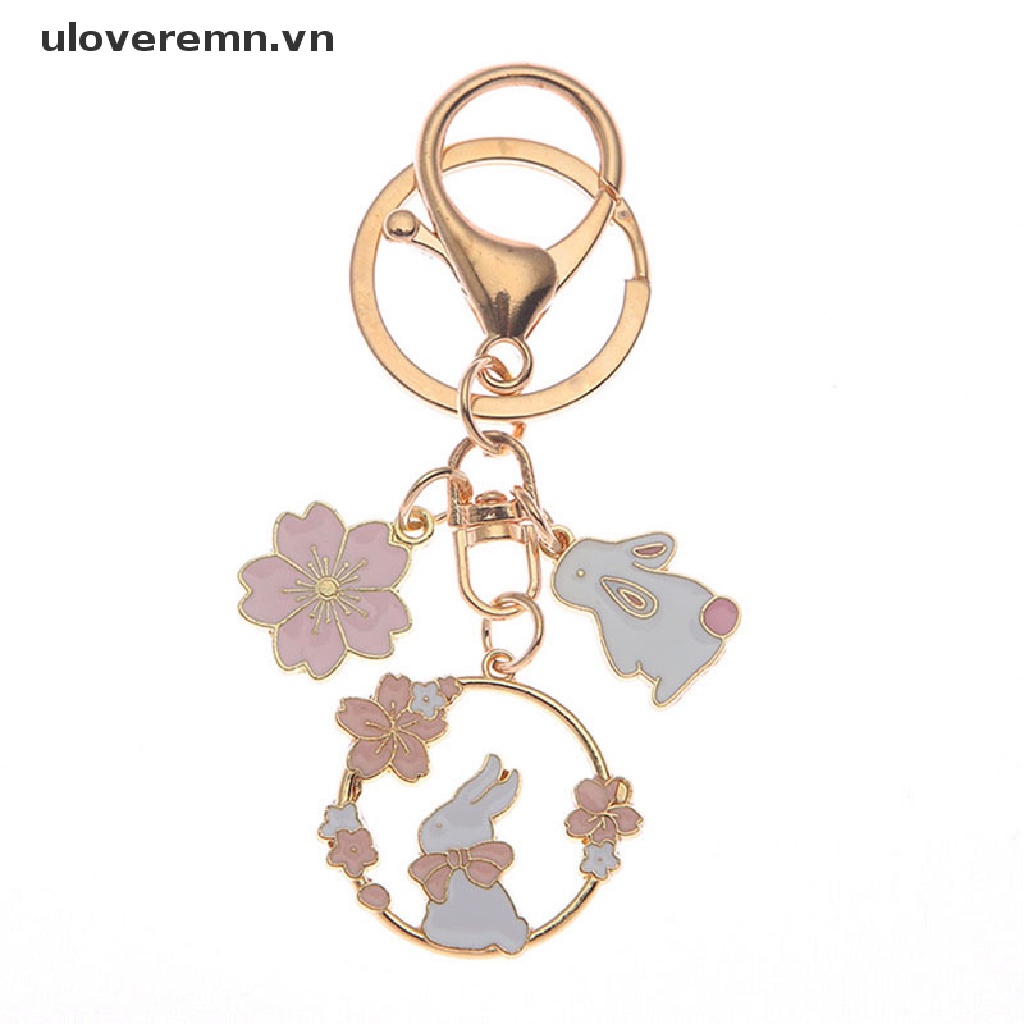 Móc Khóa Hình Dấu Chân Mèo Dễ Thương