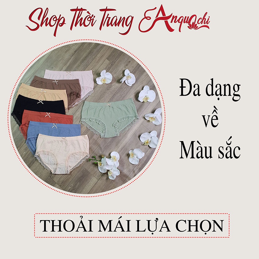 Quần lót nữ cotton kháng khuẩn sexy dễ thương giá rẻ freesize thoải mái co giãn tốt L001 - Anquachi | BigBuy360 - bigbuy360.vn