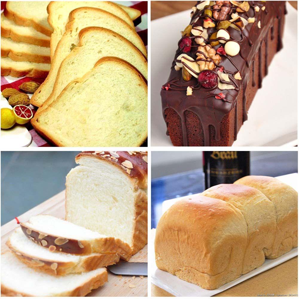 Khuôn Nướng Bánh Mì Bằng Thép Carbon Hình Chữ Nhật Tiện Dụng DIY