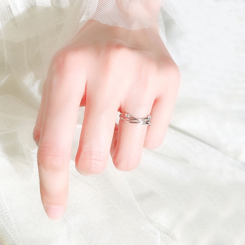 Exquisite  Nhẫn thời trang đính đá độc đáo cho nữ