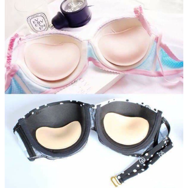 Miếng dán đệm trái tim silicon bên trong đồ lót đa năng siêu nâng ngực