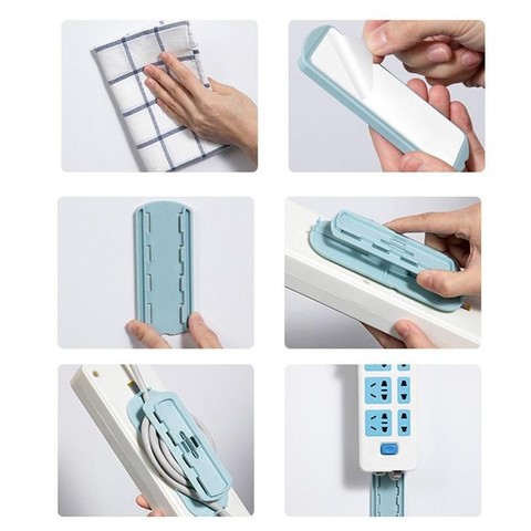 Giá đỡ dải điện tự dính COD với Bộ tổ chức cáp, Bảng điều khiển gắn trên tường Giá đỡ ổ cắm Bộ tổ chức gia đình Bộ tổ chức từ xa Giá đỡ dây kéo dài Bộ tổ chức Bộ mở rộng Giá đỡ ổ cắm Bộ tổ chức bộ mở rộng