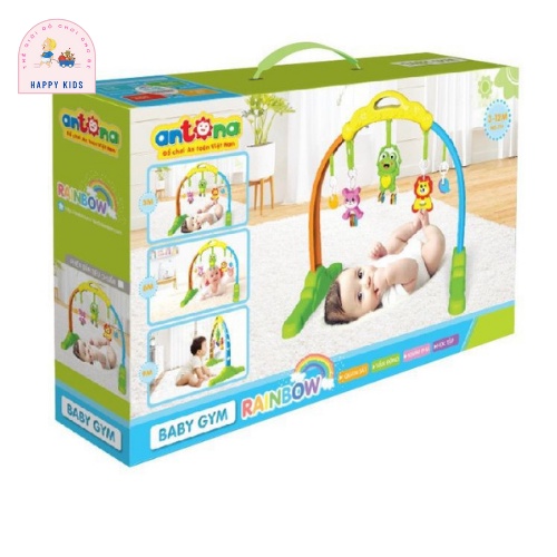 Baby Gym -Kệ Cầu vồng dành cho trẻ trên 3 tháng tuổi. Đồ Chơi An Toàn Made In Việt Nam